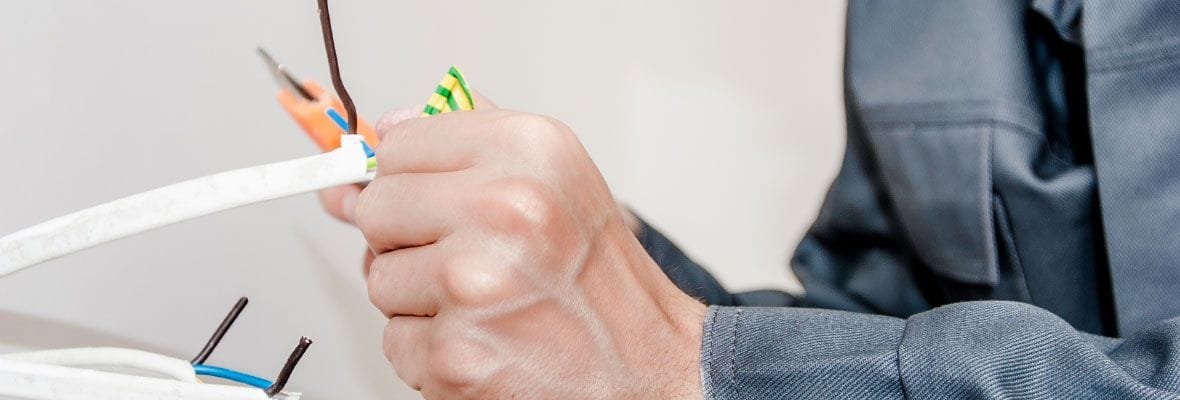 Electrician Splicing Wires