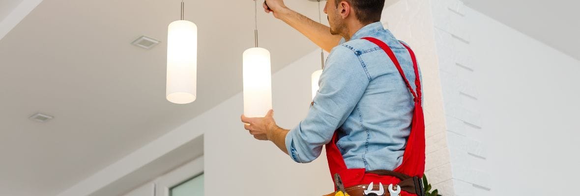Professional photo used for the page: Lighting Installation